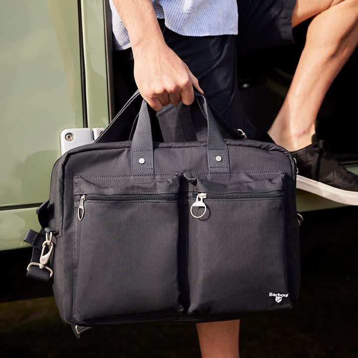 Barbour bags - cascade multiway laptop bag